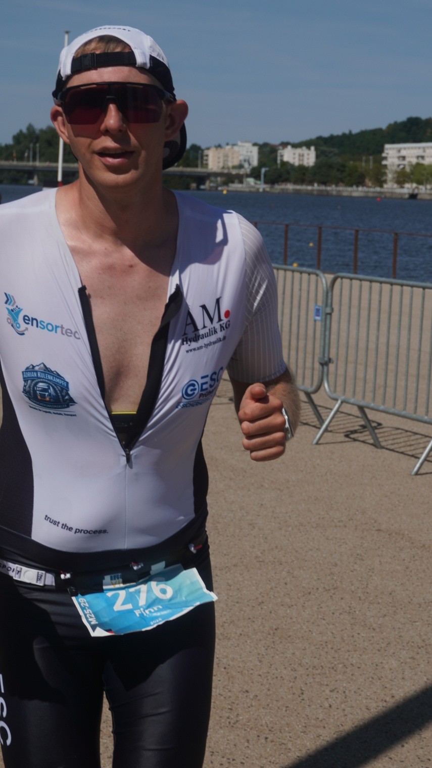 Finn Salamon Laufstrecke Nahaufnahme